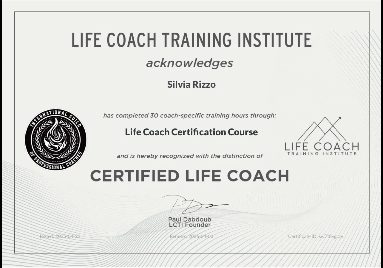 Certified Life Coach